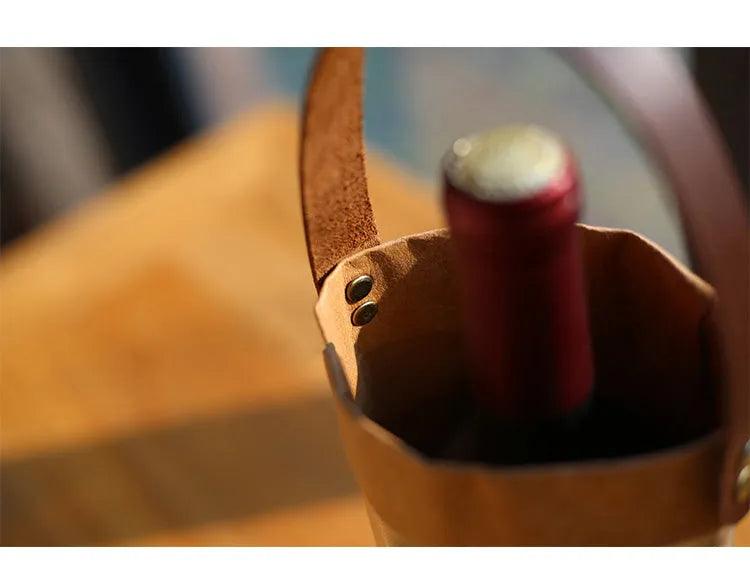 防水牛皮紙酒袋 (兩支) - Wine Passions ITALY 頂級意大利酒