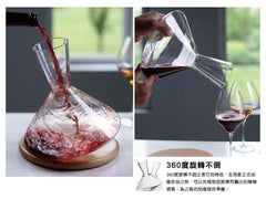 【高貴典雅】創意不倒翁玻璃醒酒器︱Tumbler Decanter - Wine Passions ITALY 頂級意大利酒