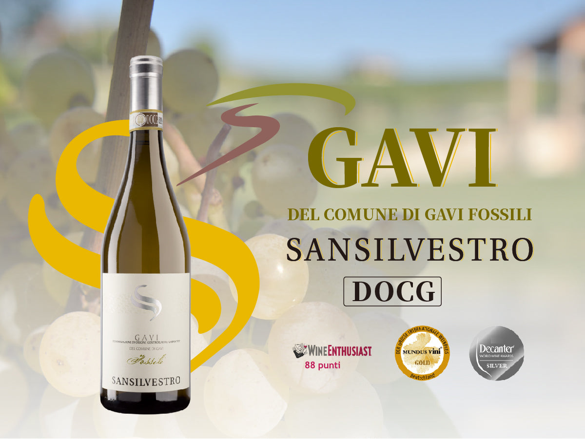 【最矜貴白酒】意大利北部 Gavi 人生一定要一次︱SanSilvestro Gavi del Comune di Gavi Fossili DOCG 2023