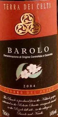 Terra Dei Celti Barolo Podero del Pesco 2004 巴羅洛